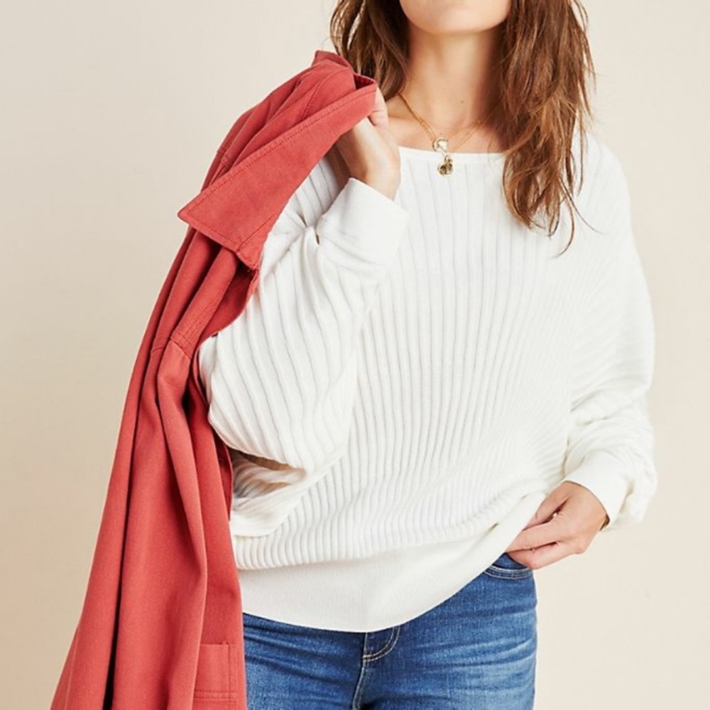 Anthropologie Karla Boatneck dolman sleeve sweater